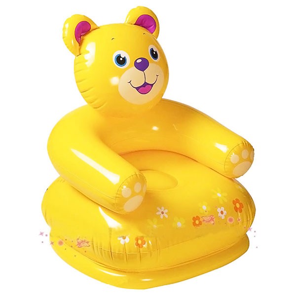 Кресло надувное в виде медведя, лягушки или бегемота  